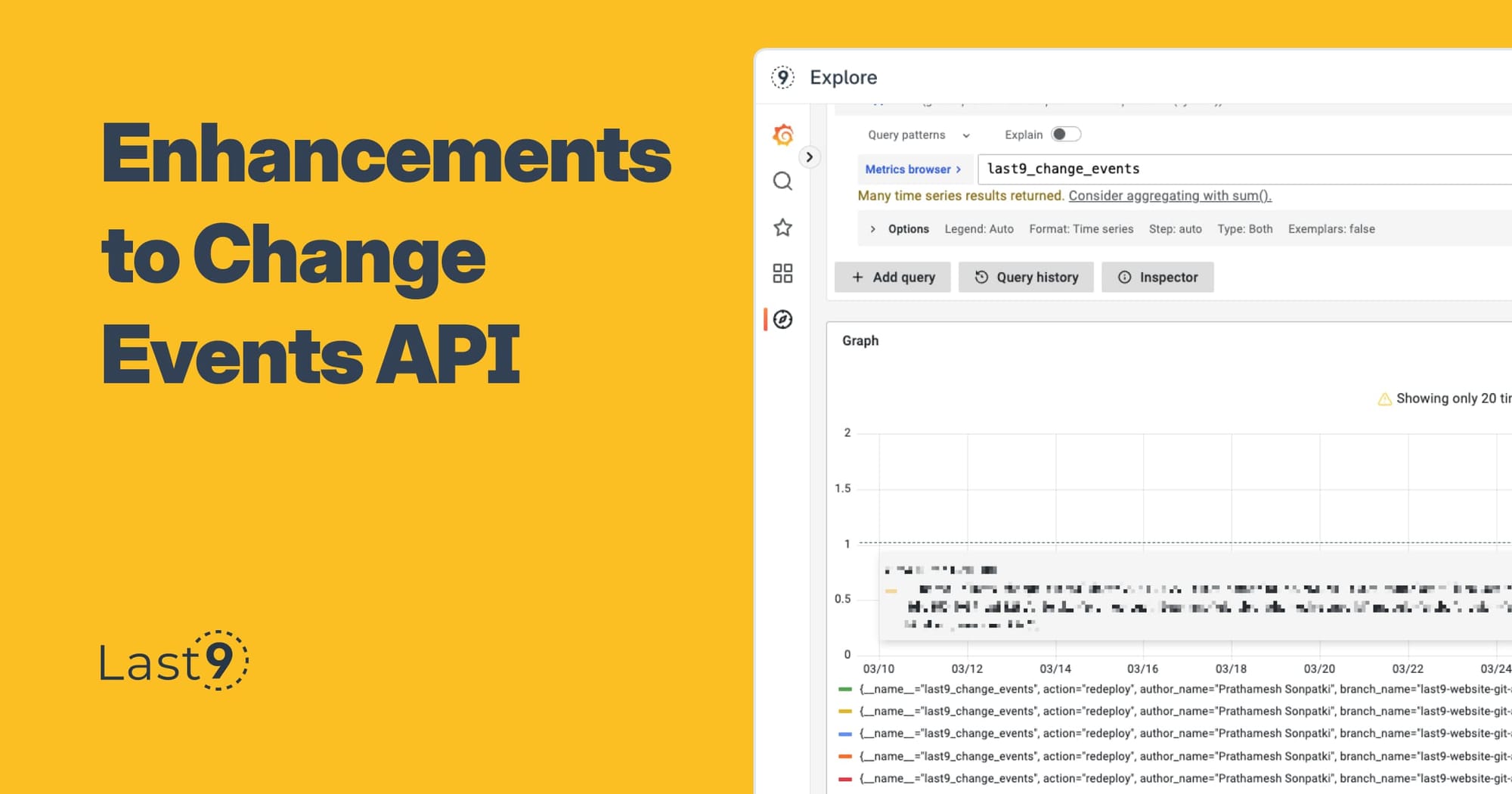 Enhancements to Change Events API