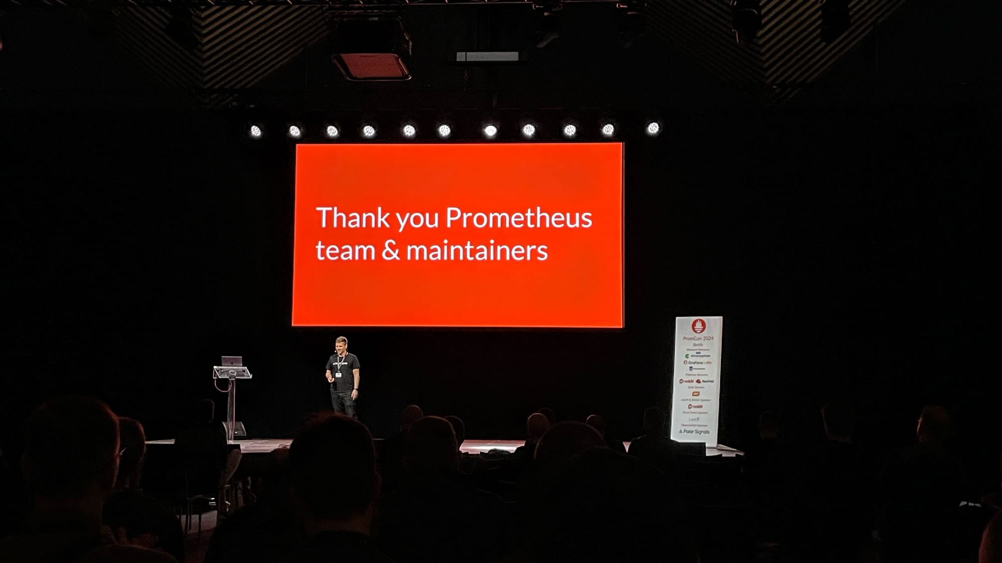 Thank you team Prometheus