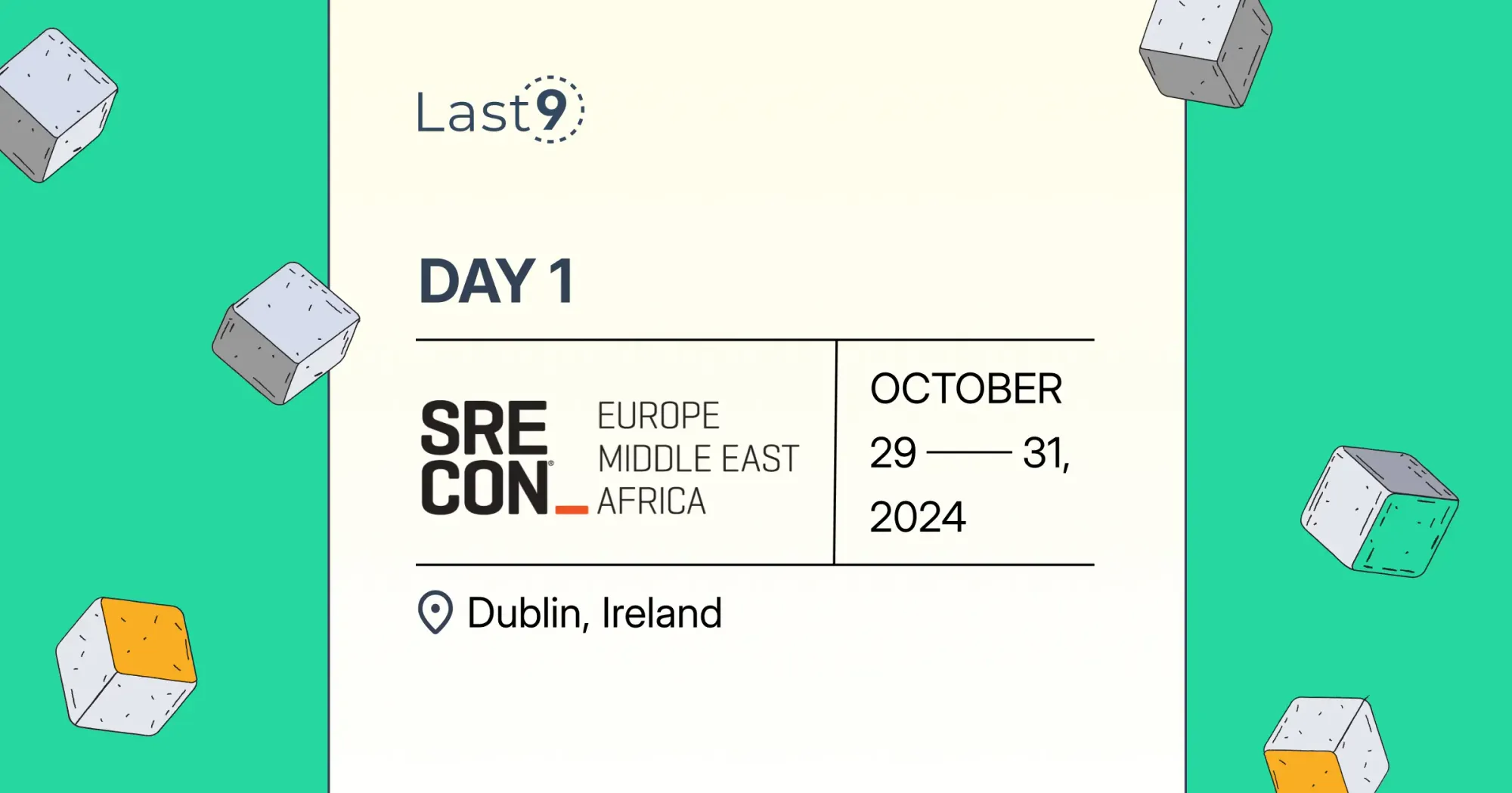 SRECon EMEA 2024 - Day 1