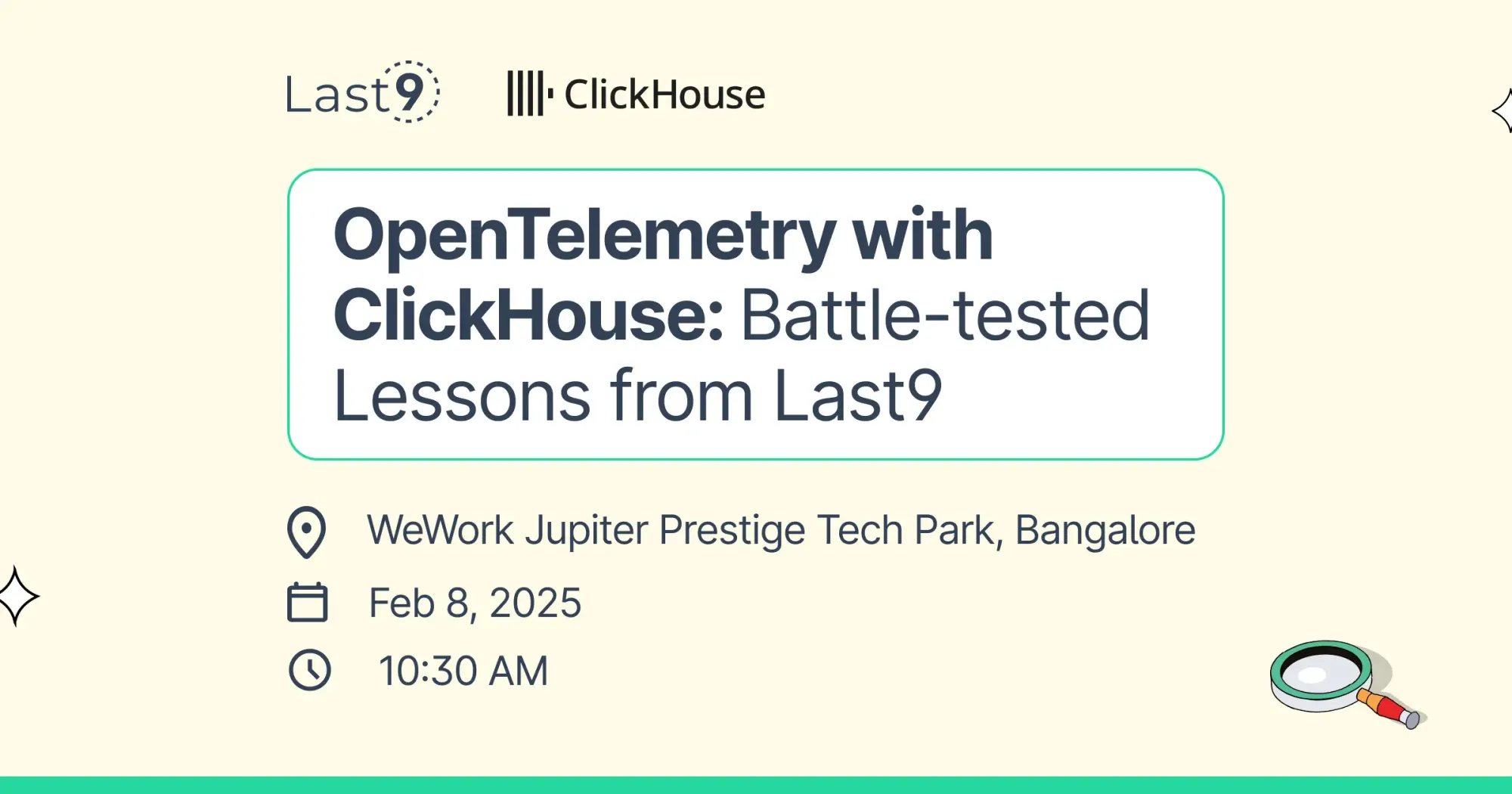 Join Us for the ClickHouse Bangalore Meetup!