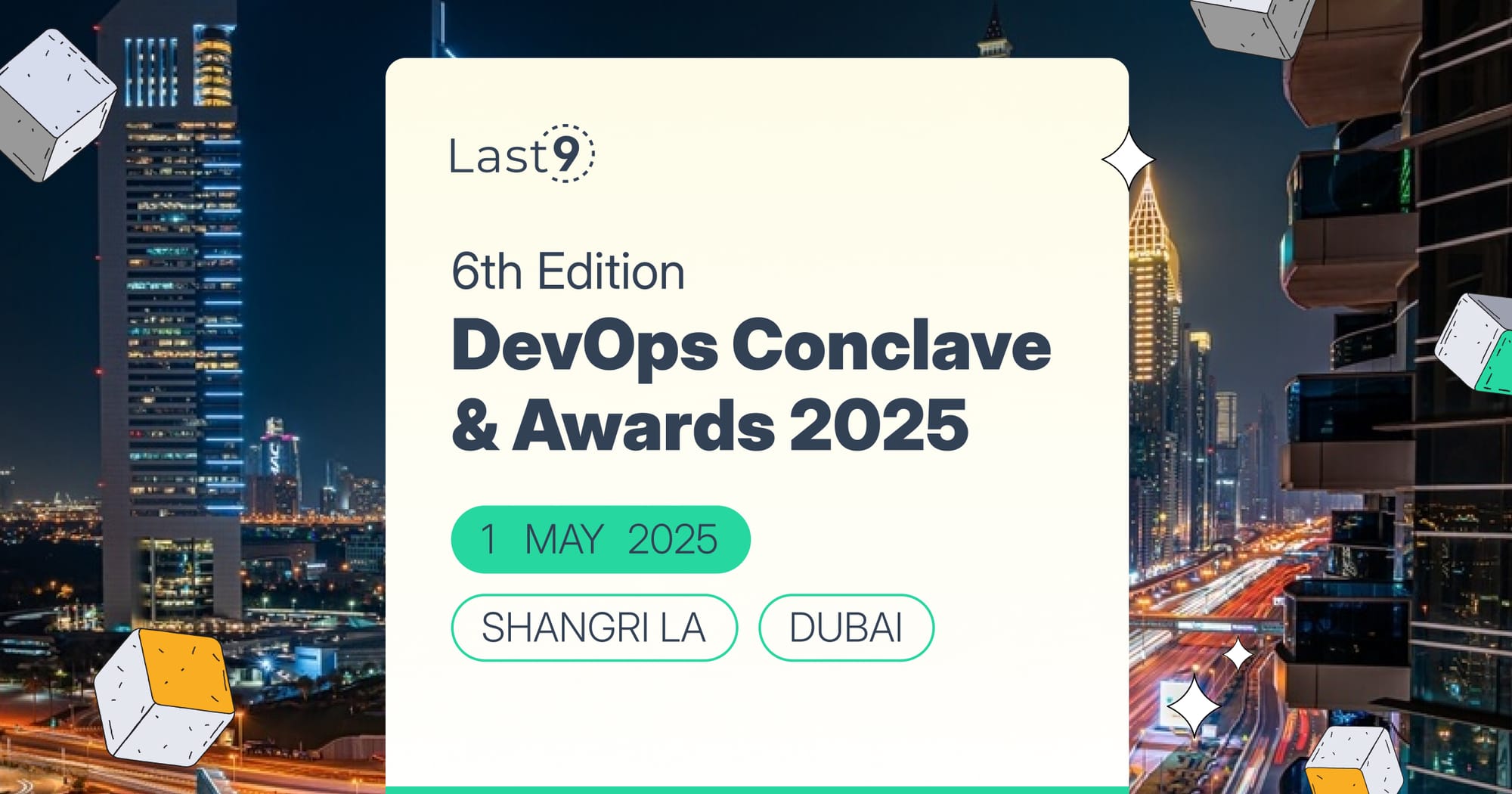 Meet Last9 at the 6th DevOps Conclave & Awards 2025